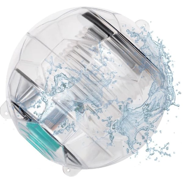 Vandtæt sol LED farve vand flydelampe Pool lampe Water Float lampe (2 stk.) vit