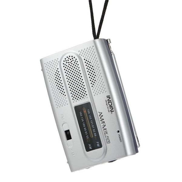 INDIN BC-R28 AM FM Kannettava taskuradio minikaiuttimella blue 150