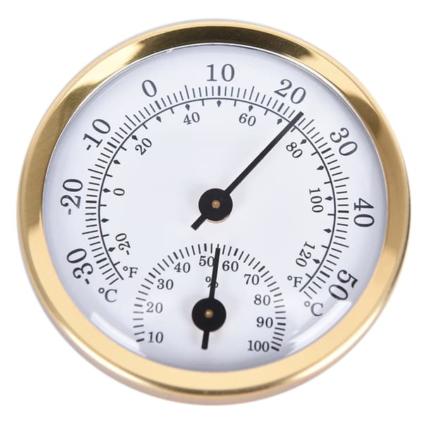 Analog inomhustermometer och hygrometer Hygr-FA-