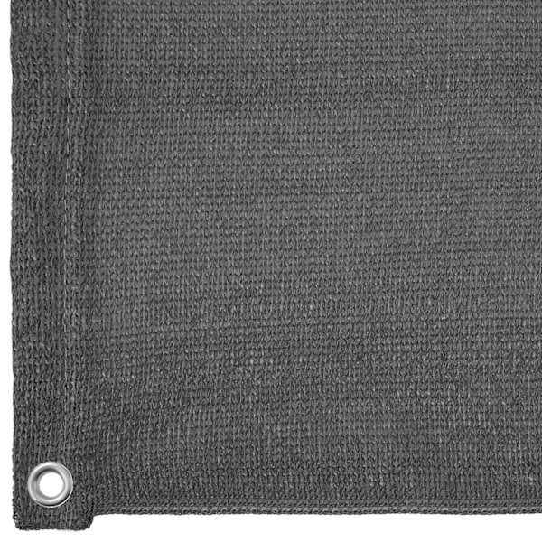 tectake Insynsskydd Balkong, med metallförstärkta öljetter, version 2 - 75 cm gray 850