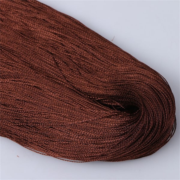 Stringgardin Riippuva helmikoristeet TUMMANRUSKEA - Perfet dark brown