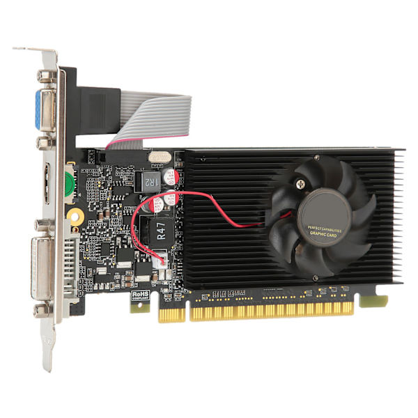 GT730 2Gt grafiikkakort Pöytätietokoneen lisävaruste 64bit DDR3 Näyttöliitäntäsovitin 0.4