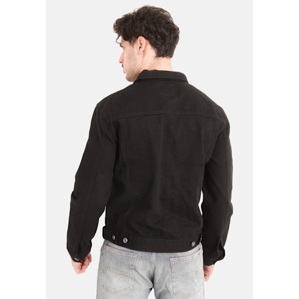 Duke Herr D555 London Trucker Denimjacka X-Large Svart X-Large Black