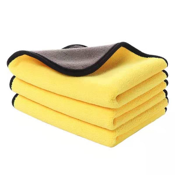 Mikrofiberklud til bilrengøring og tørring, 30*30cm 3-pak-FA-