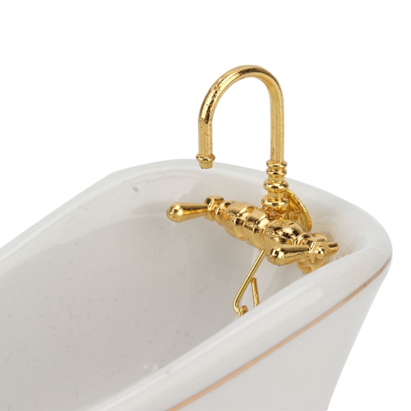 5 delar 1:12 dockhus badrum set söt vacker porslin dockhus miniatyr möbler leksaker dockhus tillbehör