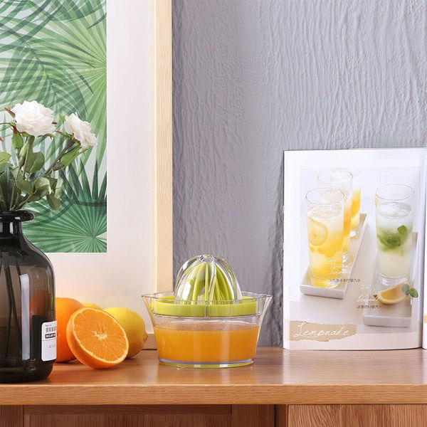 Multifunktionell manuell juicepress för grönsaker och frukter, grön s