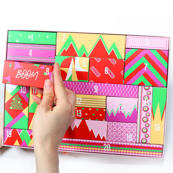 Adventskalender Sminkset för Flickor Julnedräkning Present