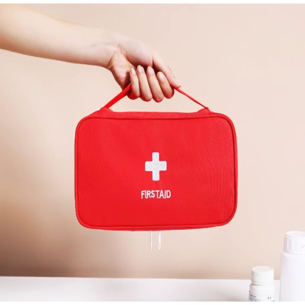 Dele til rejse førstehjælpspose, mini førstehjælpskasse, medicinsk nødsituation