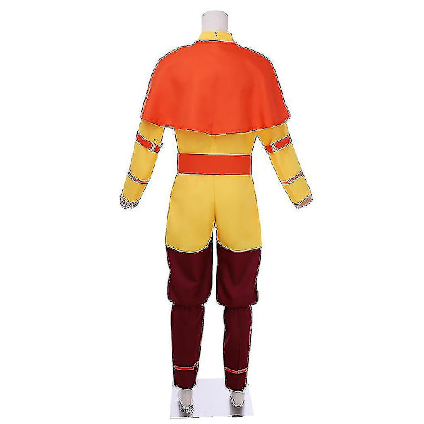 Avatar: The Last Airbender Aang Kostume Cosplay Halloween Karneval Kostume M