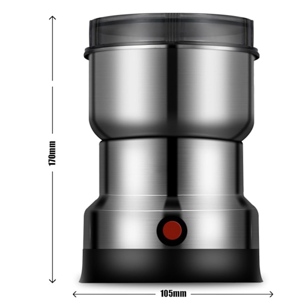 Hushållsnöt Bönkrydda Mixer Kornkvarn Kök Multifunktionell Elektrisk Kaffekvarn