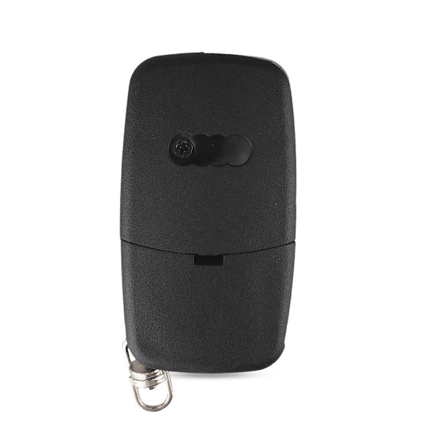 Bilnyckelfodral med 3 knappar för Audi CR1620 Svart black one size