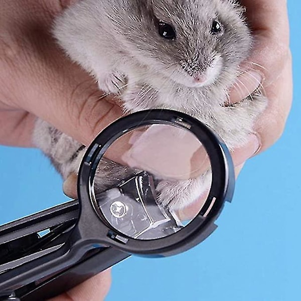 Hamster Nagelklippare med Förstoringsglas - Säker Nagelvård-FA5-