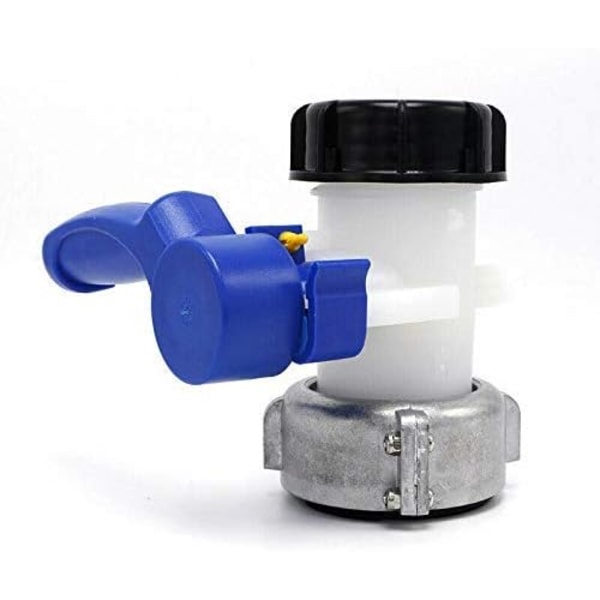 Butterfly Valve ND50 IBC Vannreservoar med 75mm Aluminium Allo