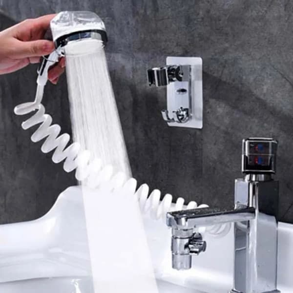 Duschmunstycke Handdusch för kran Handfat Vattenbesparande badrum sp-FA-