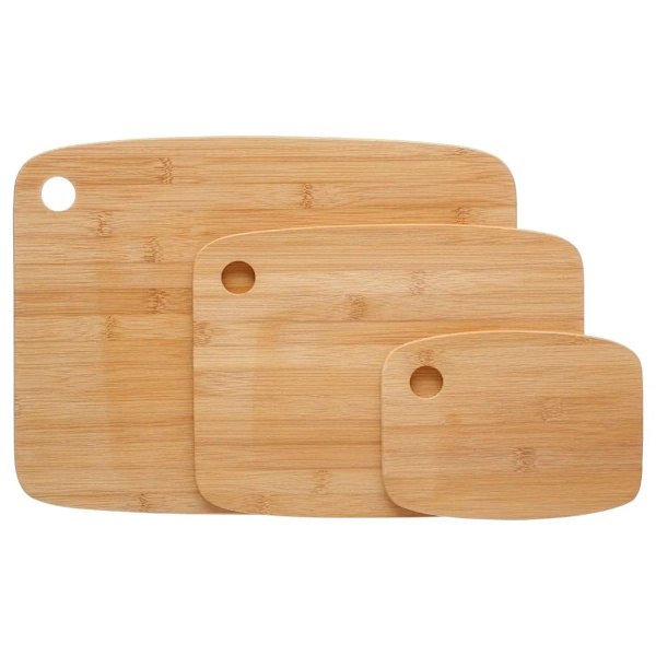 Bambus Skærebrætter - 3 stk Bamboo 1094
