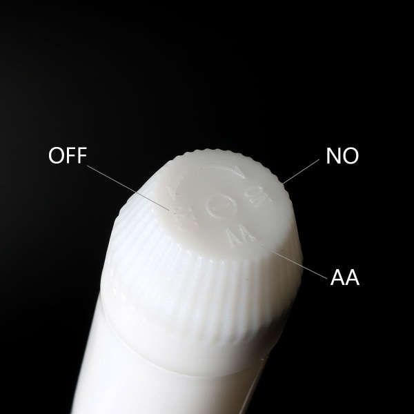 Batteridriven LED-lampa med långt ljus