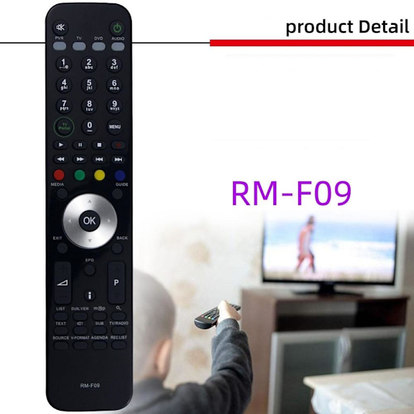 Ersättningsfjärrkontroll för HDR Freesat Humax FOXSAT RM- rm-f01