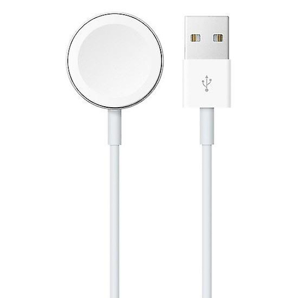 Apple 1m magneettinen latauskaapeli Apple-laitteille - valkoinen