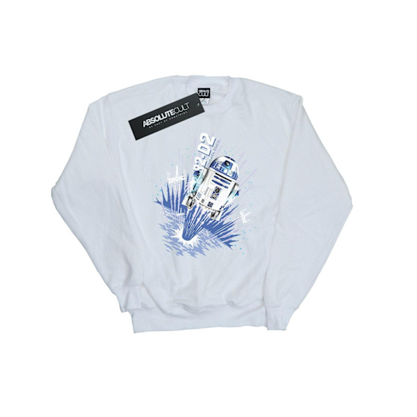 Star Wars Herr R2-D2 Blast Off Genser M Hvit White M