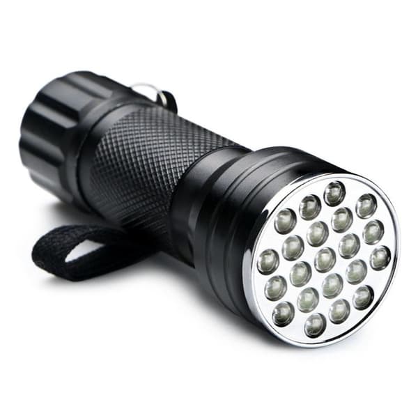 UV-taskulamppu 21 LED-lampulla 395NM-XA 90