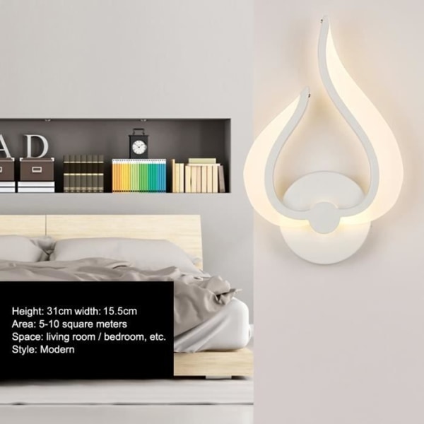 Væglampe indendørs - Design - Hvid