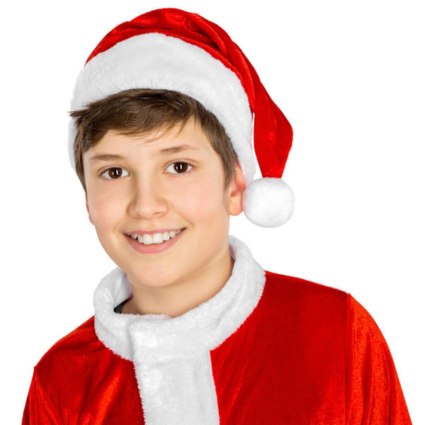 tectake Maskeraddräkt Pojke Sankta Lucia Röd Red 140 (10-12y)