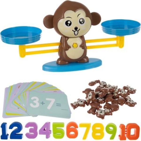 Matematiikka-Apinat - Hauska ja Opettavainen Matemaattinen Leikki Lapsille multicolor 670
