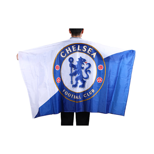 Real Madrid-flagg (VM 2022) (100 % polyester og størrelse 86*135) chelsea