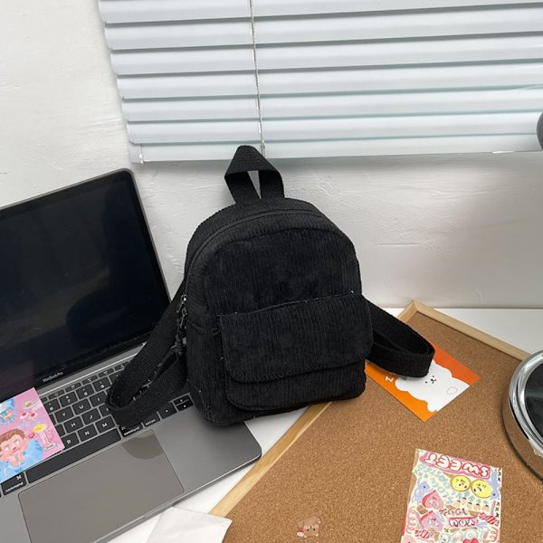 Mini Ryggsekk Små Ryggsekker SVART black