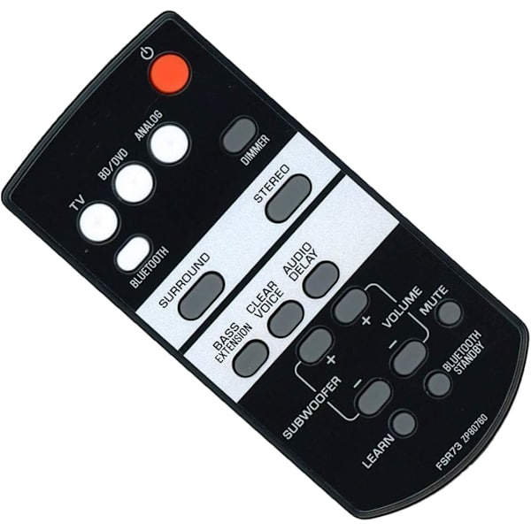 Ny FSR73 ZP80760 Soundbar-erstatningsfjernkontroll passer for Ya