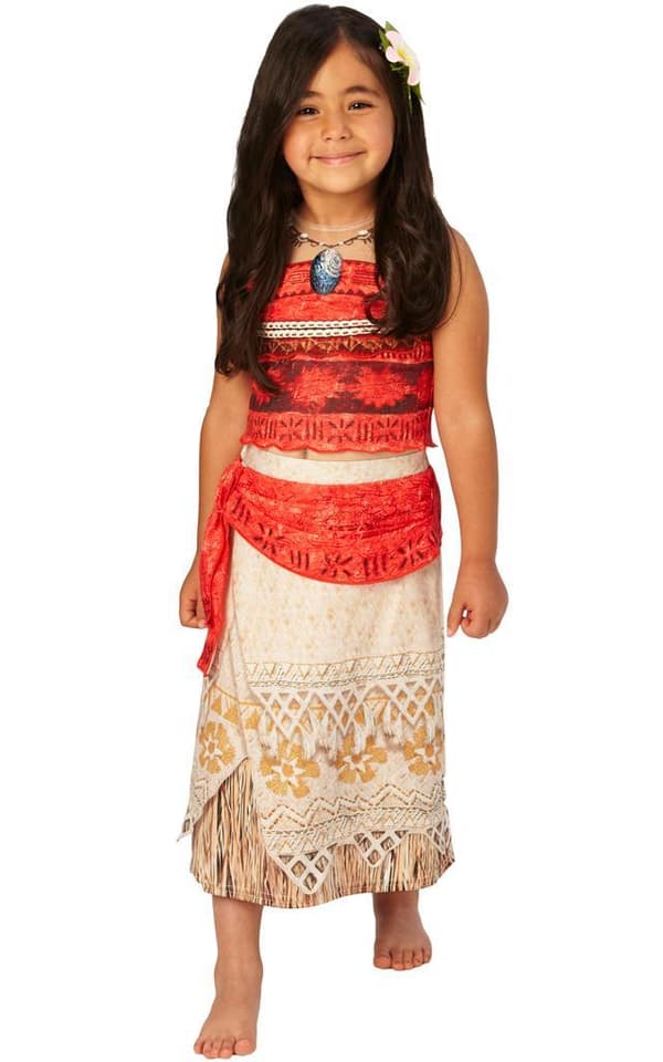 Vaiana deluxe 110/116 cm (5-6 vuotta) mekko Moana Disney-FA-