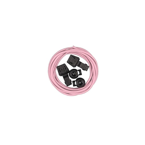 Elastiske Snørebånd (Inkl. Lås) Længde: 100cm Rosa