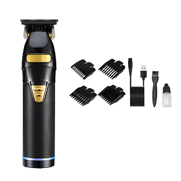 Husholdnings USB Opladning Stærk Effekt Elektrisk Hårtrimmer black