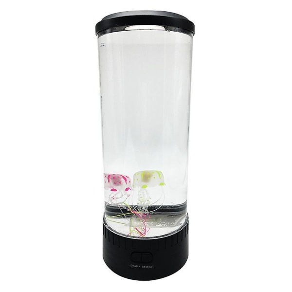 Flerfarvet LED-vandmand Lava-lampe, USB-opladningsnatlampe