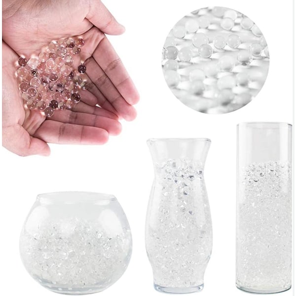 8000 st Transparenta Vattenkristaller Vattenpärlor 1cm