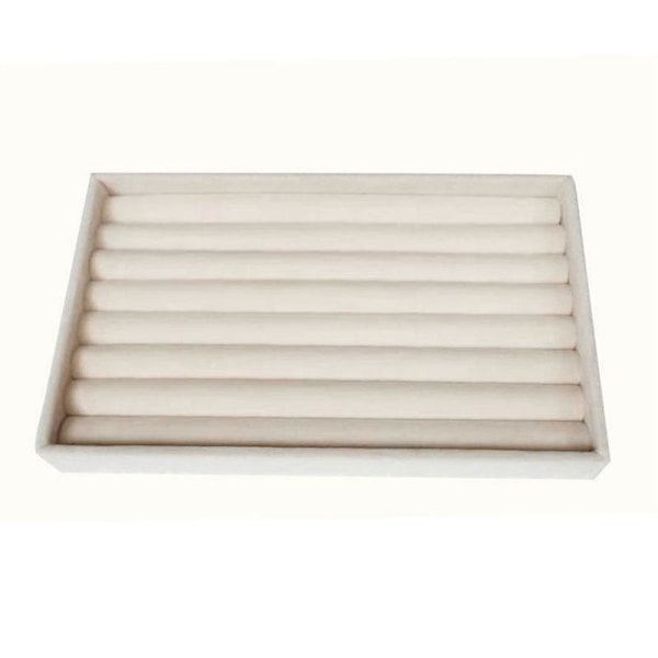 Smykkeopbevaring til Ringe - Beige white 89