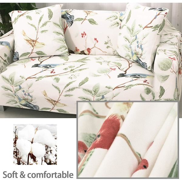 Strækbare sofaovertræk Elastisk sofaovertræk Jacquard 2-personers sofa