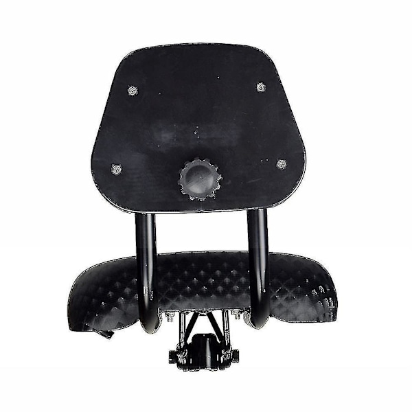 Cykel bred komfort konstläder cykelsadel cykelstol med ryggstöd stöd sadelstol-XF6-