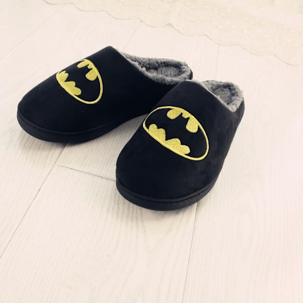 Batman halkfria tofflor svarta black 41-42