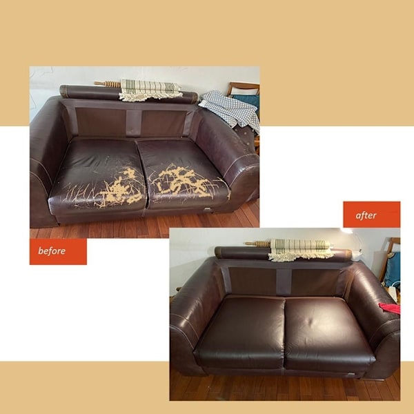 Itseliimautuva nahan korjaus nahan korjausteippi nahan korjaus samppanjakulta champagne gull 50*120 cm 1 stk