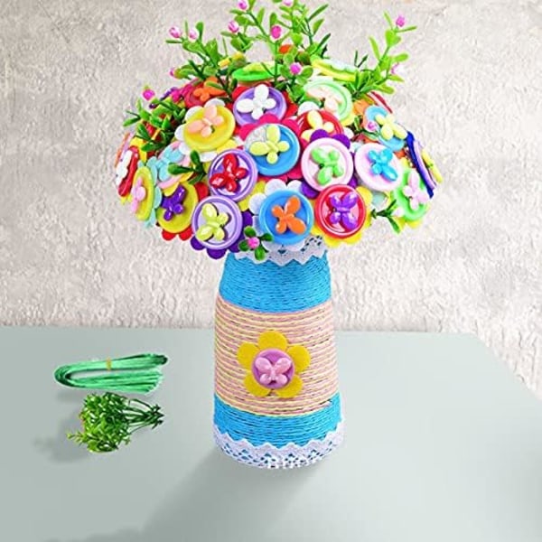 Flowers DIY Kit Craft Kit Kids DIY Toy, Flowers DIY Kit Kids Kit