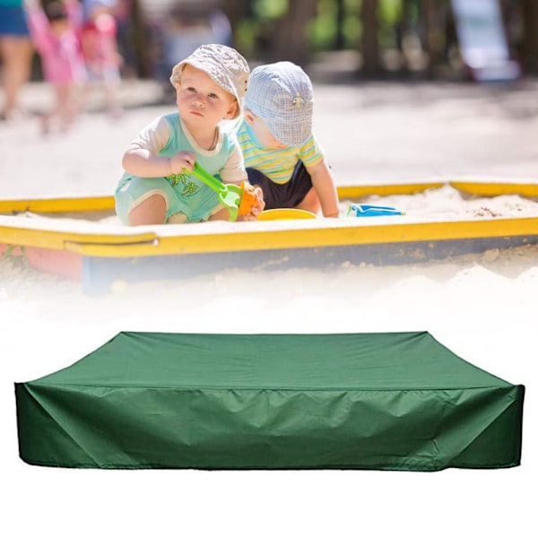 Sandlådeöverdrag med dragsko, fyrkantig dammtät strand sandlåda Co