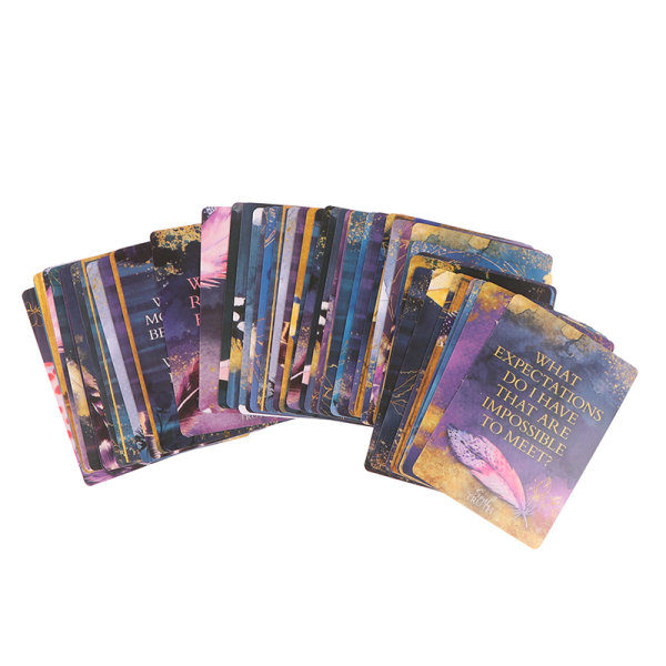 1 æske Tarotkort Oracle-kort med 56 spådomme