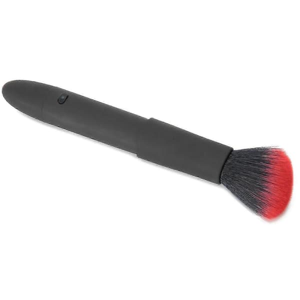 USB Genopladelig Makeupbørste Formet Massager Vibrator 10 Hastigheds Vibrationsmassagestav-FA-