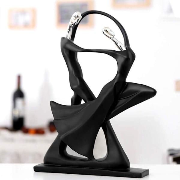 Resin Dansepar Figur - Kærligt Par Figur - Gave f