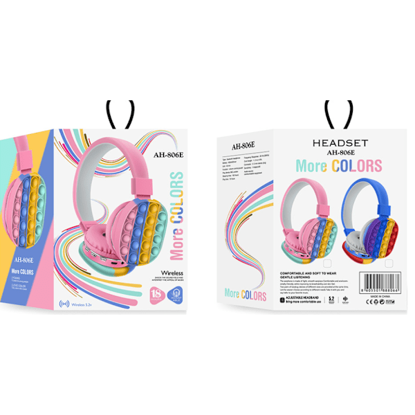 Popit trådlösa hörlurar blå blue