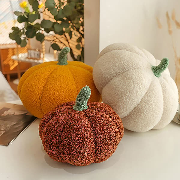 Lett halloween gresskar pyntepute fylt gresskar Plus-FA6- Orange