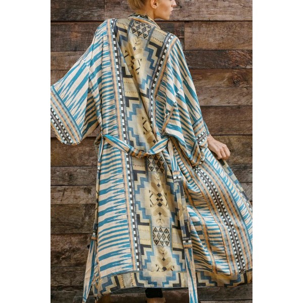 Kvinners Boho Cardigan Strandkjole Cover Up