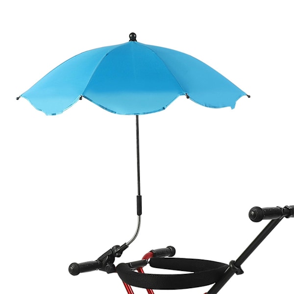 Universell stolsparaply med justerbar klämma, upp till 50+ Clip On Parasol AuBY Blue
