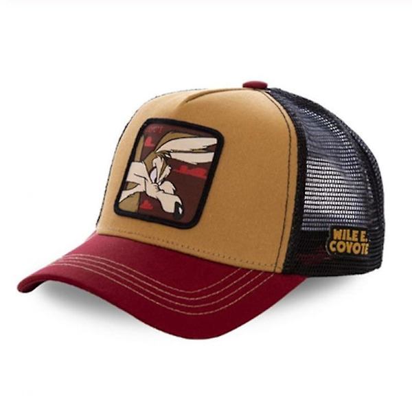 Mickey Snapback -puuvillainen baseball-lippis ja isän verkkopäähine / rekkakuskin hattu COYOTE KHAKI